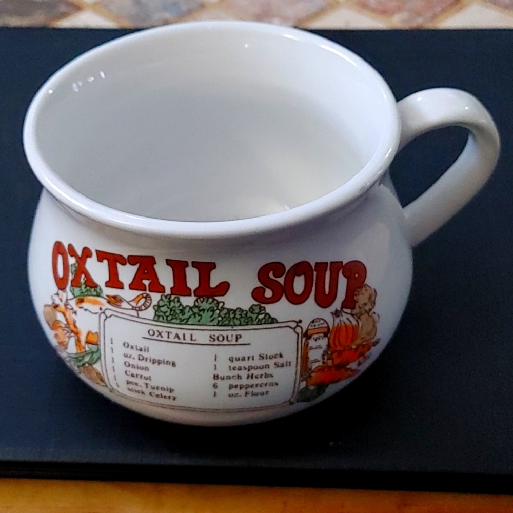 Vintage soup bowl